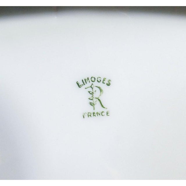 Raynaud Limoges Porcelain Tureen with Tray For Sale - Image 14 of 15