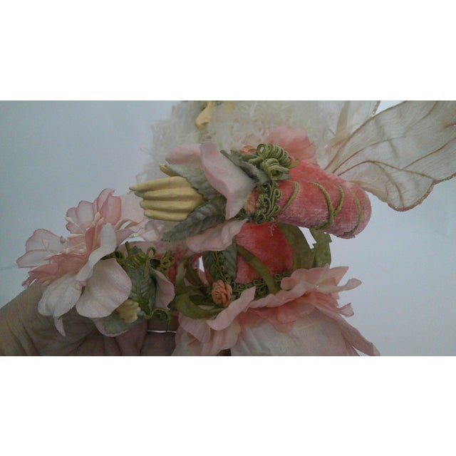 Rare Mark Roberts Cabbage Rose Fairy Medium 18" Shelf Sitter Retired LTD Edition For Sale - Image 17 of 18
