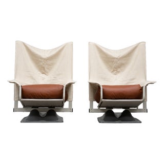 Aeo Armchairs by Paolo Deganello for Cassina, Italy, 1973, Set of 2 For Sale