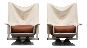 Aeo Armchairs by Paolo Deganello for Cassina, Italy, 1973, Set of 2