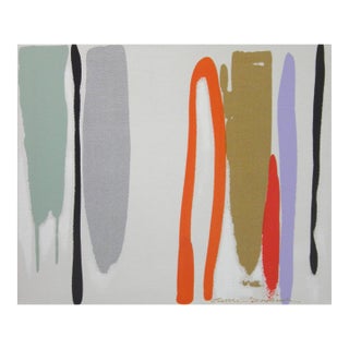 West Garden Abstract Acrylic Painting by Cathe Hendrick For Sale