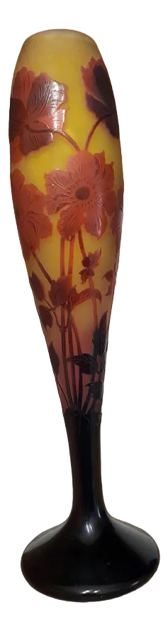 Cameo Glass Vase, 1930s