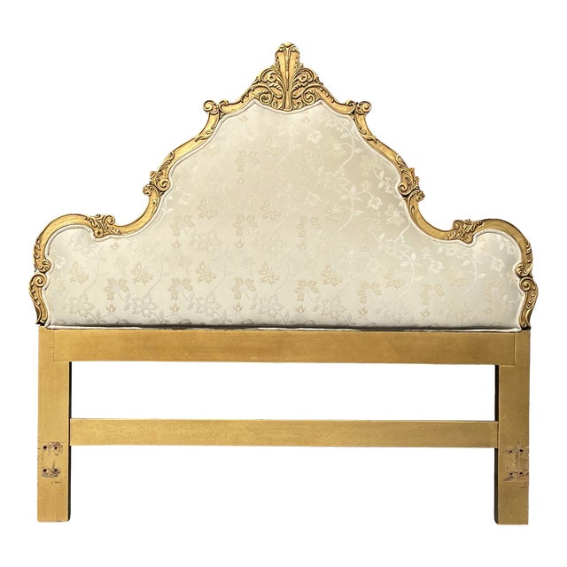 Vintage French Provincial Upholstered Full Headboard Chairish