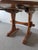 Vintage Solid Pine Trestle Table For Sale - Image 4 of 4