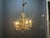 1950s Vintage Macaroni Blue Murano Glass Chandelier, 1950s For Sale - Image 5 of 13