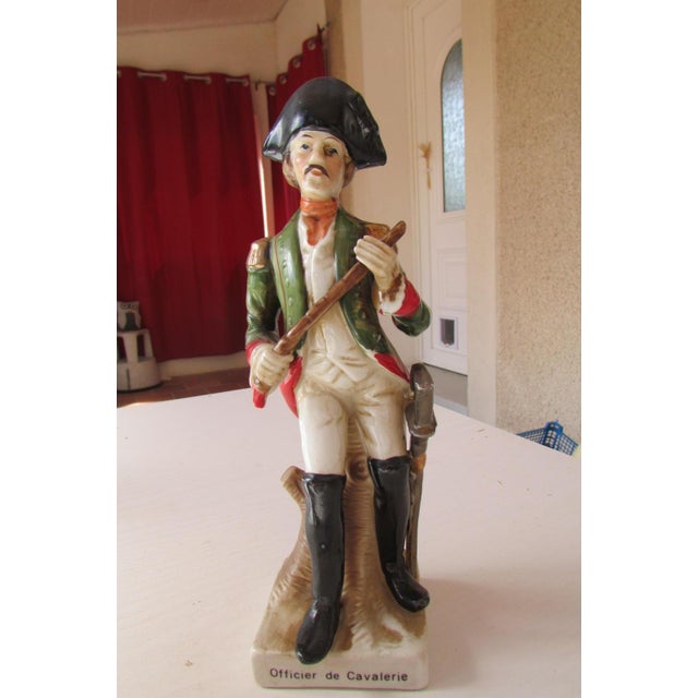 Ceramic Porcelain Statuettes Soldiers of the Empire, 1940s, Set of 6 For Sale - Image 7 of 15