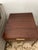 Mitchell Gold + Bob Williams Allure Mid-Century Walnut and Brass Side Table For Sale In San Francisco - Image 6 of 7
