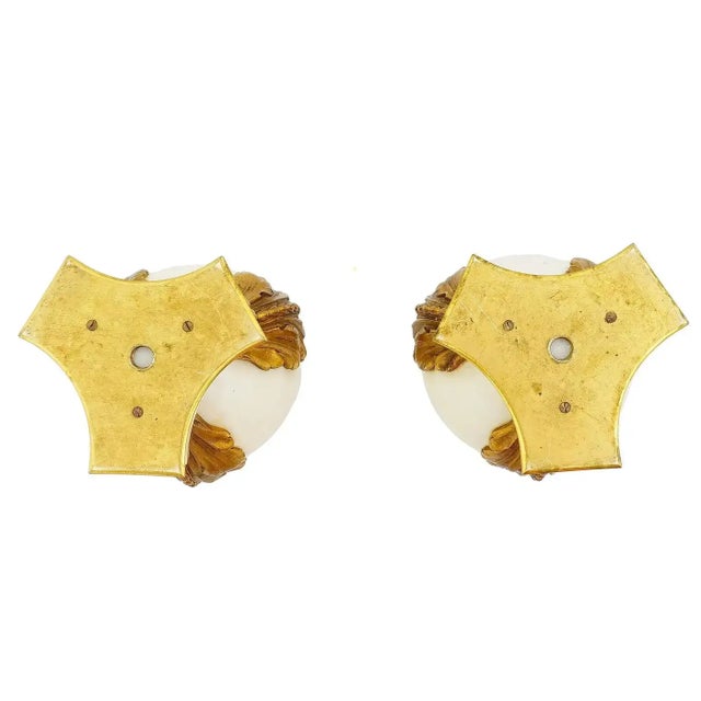 19th Century Antique French White Marble and Gilt Bronze Cassolettes - a Pair For Sale - Image 5 of 7