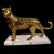 Brass Cheetah Statue on Lucite Stand For Sale In Sacramento - Image 6 of 6