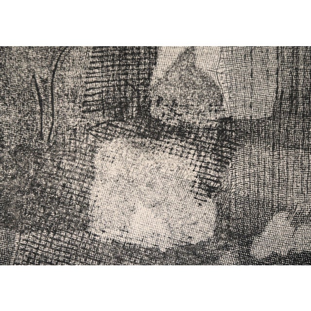 "Night Moves" - Abstract Etching in Ink on Paper (Artist's Proof) by Doris Warner For Sale In Monterey, CA - Image 6 of 9