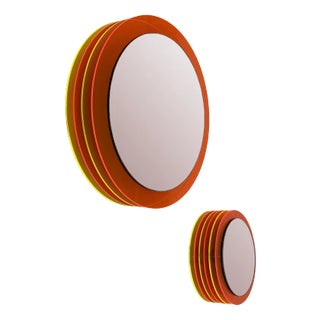 Set Anto Sunset Wall Mirrors by Andreas Berlin, Set of 2 For Sale
