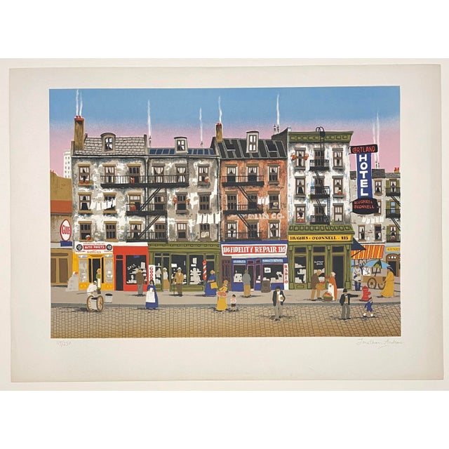 Traditional Jonathan Andrews New York Lithograph For Sale - Image 3 of 3