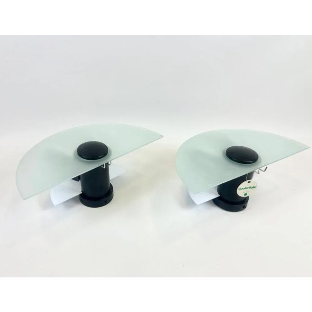 Wall Lamps by Giuliana Gramigna for Quattrifolio, 1980s, Set of 2 For Sale - Image 10 of 13