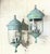 Pair of Vintage Solid Brass Wall Lanterns /Sconces 22”x10”x11”.5 For Sale - Image 13 of 16