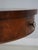 Round Burl Walnut & Mahogany 1 Drawer Pedestal Table For Sale - Image 14 of 17