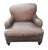 A Rare Vintage Genuine Leather Club Chair by William Alan and Ottoman For Sale - Image 9 of 9