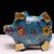 Bronze Late 20th Century Gilt Bronze Cloisonné Enamel Dragon-Turtle Figure With Coin Motif For Sale - Image 8 of 9