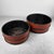 Mid-Century Modern Japanese Lacquered Wooden Tubs, 1920s, Set of 2 For Sale - Image 3 of 18