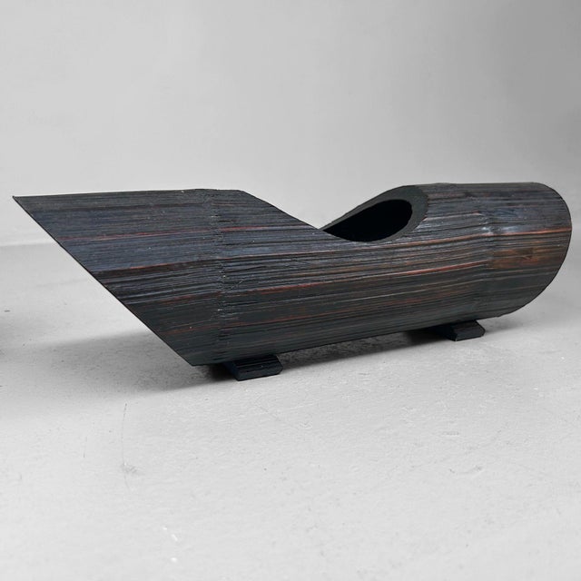 Vintage Bamboo Ikebana Vases, Japan, 1960s, Set of 2 For Sale - Image 15 of 17