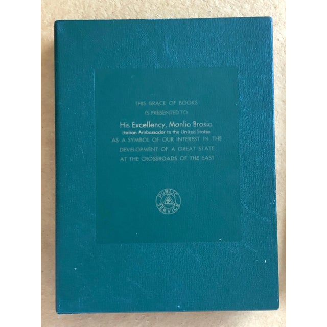 Paper Vintage New Jersey Book Set in Presentation Slipcase For Sale - Image 7 of 13