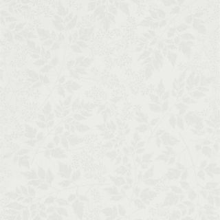 Sanderson Spring Leaves Wallpaper in Dove For Sale