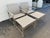 Giati Designs Aprio Collection Outdoor Chairs + Ottomans, Set of Four For Sale - Image 12 of 12