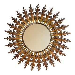 Italian Sun Mirror, 1950s For Sale