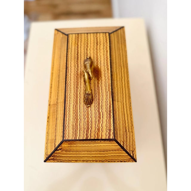 1980s Maitland Smith Humidor With Cedar and Humidity Control For Sale In Houston - Image 6 of 13