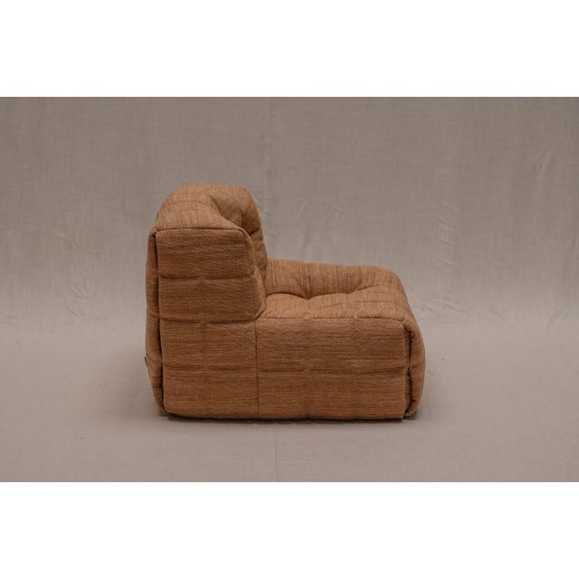 Goldenrod Kashima Easy Chair by Michel Ducaroy for Ligne Roset, 1970s For Sale - Image 8 of 15
