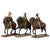 Three Wise Men 18th Century Carved Figures For Sale
