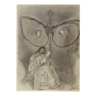 Salvador Dali, Antequam Exires De Vulva \., Lithograph, 1964 For Sale