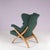 Wood Vintage Italian Fiorenza High Back Easy Chair by Franco Albini for Arflex, 1980s For Sale - Image 7 of 13