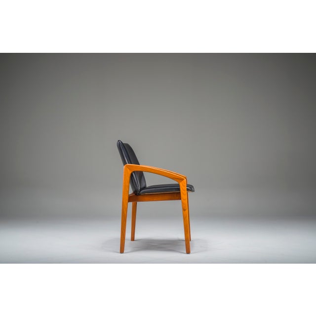 Mid-Century Model 23 Dining Chair by Henning Kjærnulf for Korup Stolefabrik, 1960s For Sale - Image 11 of 12