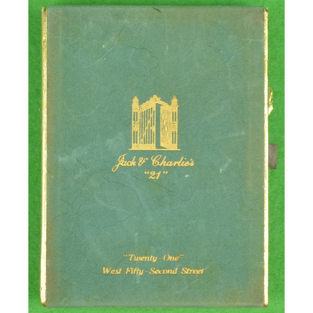 Jack & Charlie's "21" Club Twin Deck of Playing Cards For Sale - Image 4 of 4