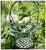 Garden Basket - Planter Vintage Verdigris Iron With Birds For Sale - Image 4 of 12