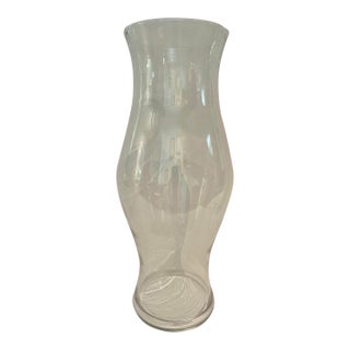 Vintage Blenko Cw10 Williamsburg Reproduction Hand Blown 18” Glass Hurricane For Sale