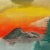 1980s Bob Ross Style Acrylic Sunset Painting Colorful Landscape For Sale - Image 5 of 7
