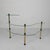 Kidney Shaped Etagere with Three Glass Plates, 1950s For Sale - Image 3 of 15