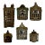 Set of 6 Early 20th Century Iron Banks For Sale