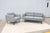 Metal Contemporary Andreu World and Gensler Design Element Sofa and Lounge Chair, Set of 2 For Sale - Image 7 of 18