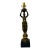 Vintage Figural Table Lamp in Bronze For Sale