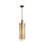 Contemporary Italian Pollux Pendant Light in Burnished Metal For Sale - Image 3 of 6