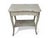 Biedermeier Lacquered Side Table, circa 1815 Antique painted side table, with drawer and shelf. Period: circa 1815 Origin:...