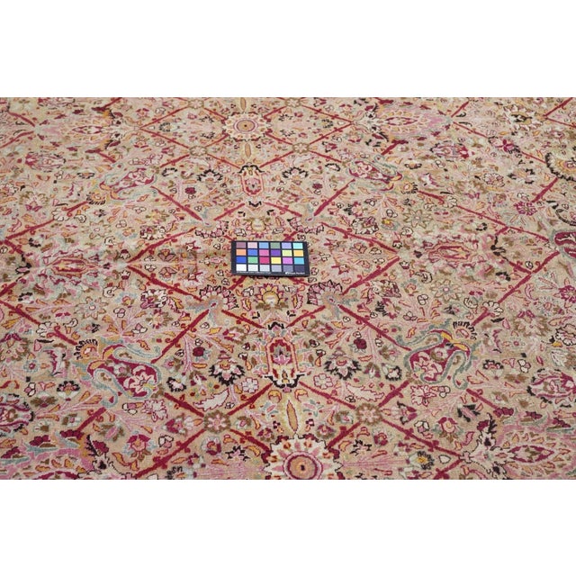 Late 18th Century Antique Tabriz Rug 9'11'' x 13'6'' For Sale - Image 10 of 12