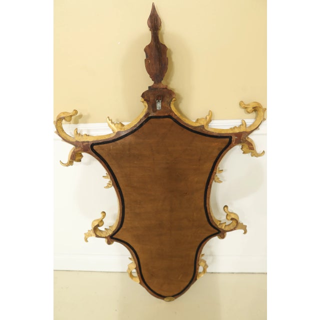 Heritage Gold Gilt Decorative Wall Mirror For Sale In Philadelphia - Image 6 of 9