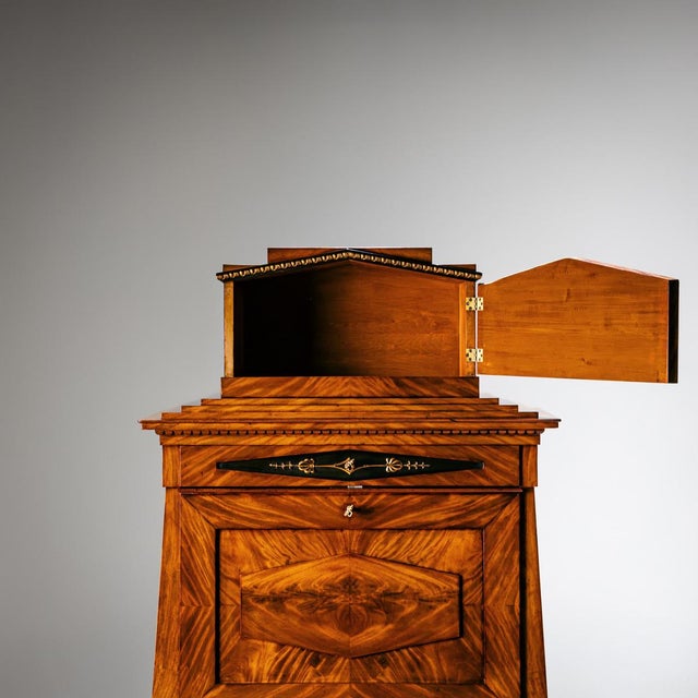 Biedermeier Pyramid Secretaire, 1810 For Sale - Image 4 of 13
