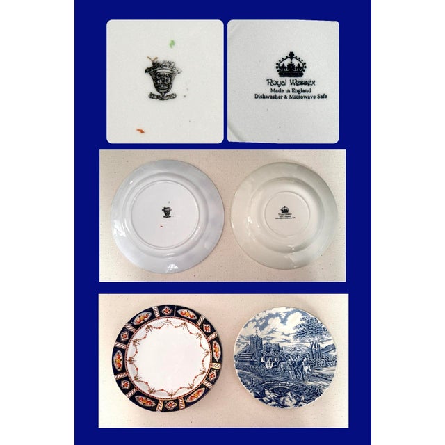Blue Willow Decorative Plate Collection - 11 Plates For Sale - Image 14 of 18