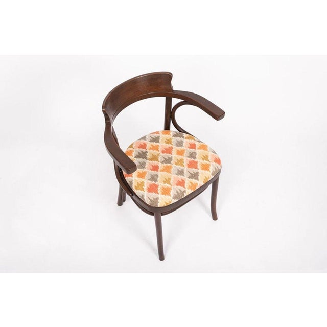 Mid Century Vintage Bentwood Cafe Dining Chairs in the Manner of J&j Kohn For Sale - Image 9 of 10