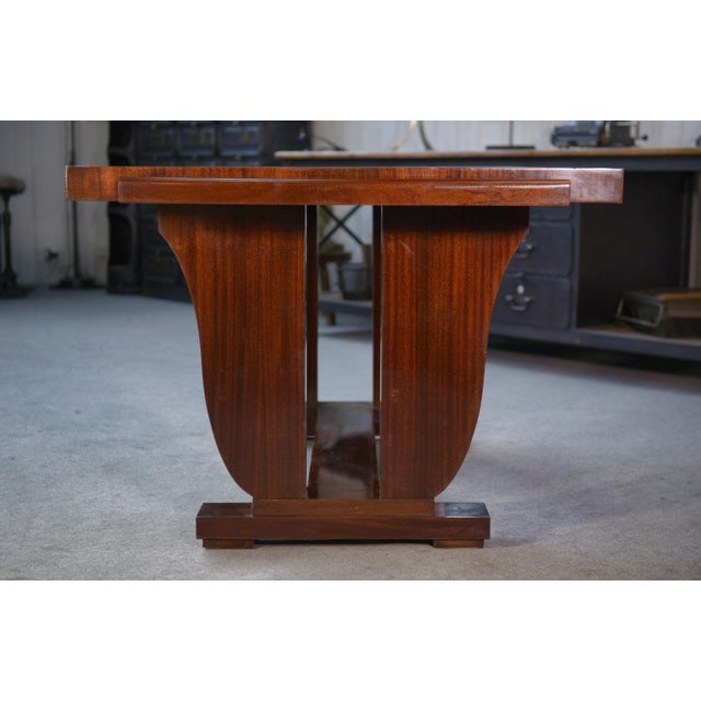 1930s Art Deco Table in the style of Jules Leleu, 1930s For Sale - Image 5 of 12