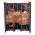 7ft Hand Painted Six Panel Chinese Coromandel Screen Divider For Sale